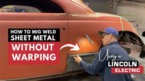 how to tig weld sheet metal without warping dvd|how to prevent warping sheet metal.